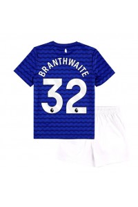 Everton Jarrad Branthwaite #32 Babytruitje Thuis tenue Kind 2025-26 Korte Mouw (+ Korte broeken)